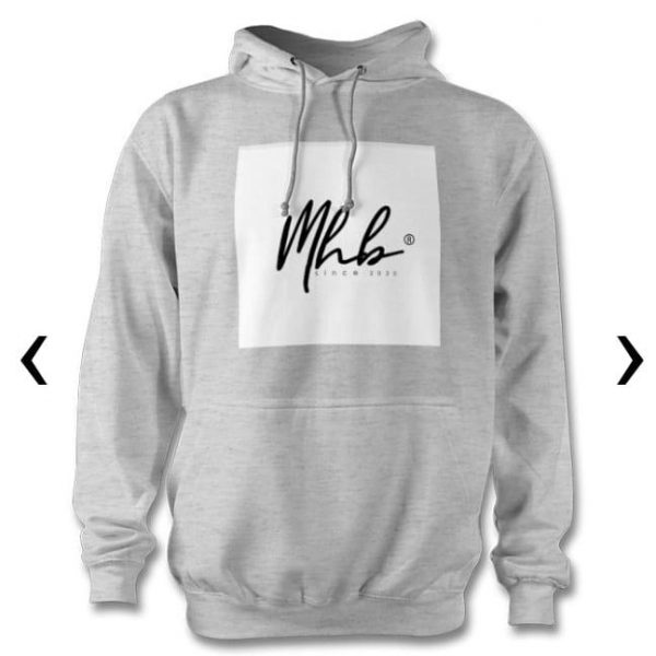 Hoody with square logo