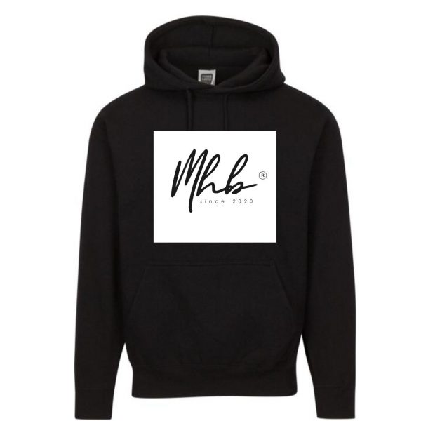 Hoody with square logo