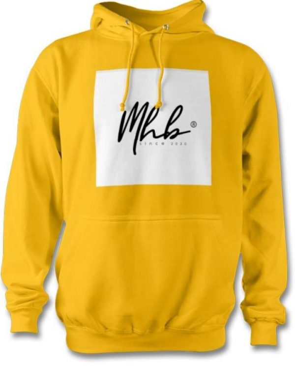 Hoody with square logo