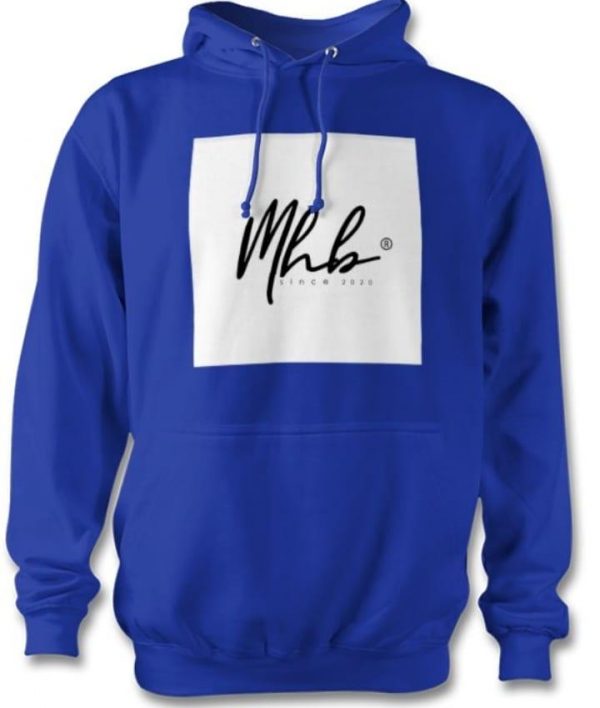 Hoody with square logo